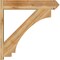 Ekena Millwork Imperial Arts & Crafts Rough Sawn Outlooker, Western Red Cedar, 8"W x 40"D x 40"H OUT08X40X40IMP03RWR - alternate 4